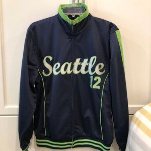 Seattle Seahawks Zip-Up Fan Jacket NWOT
